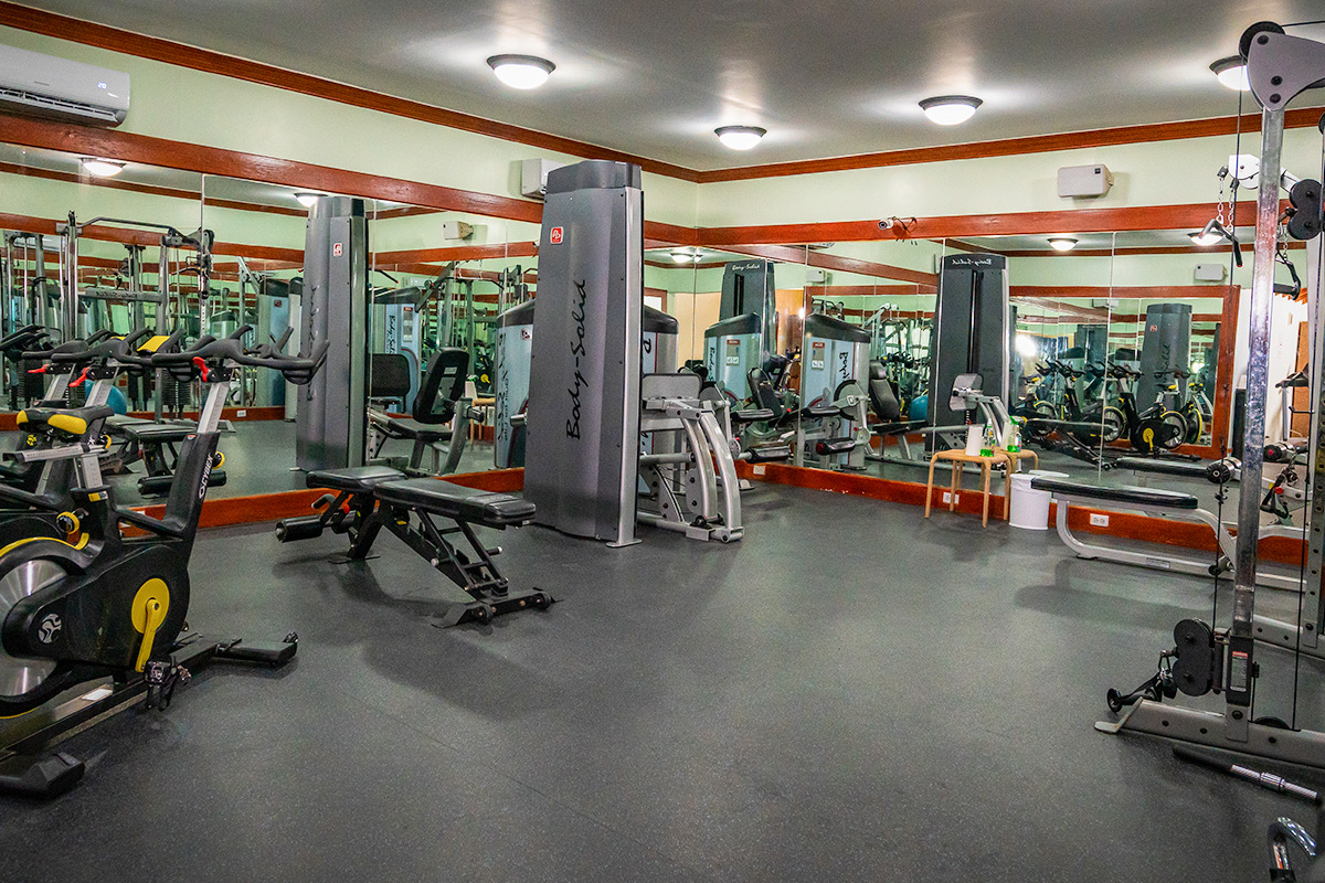 Fitness center at The Club Barbados