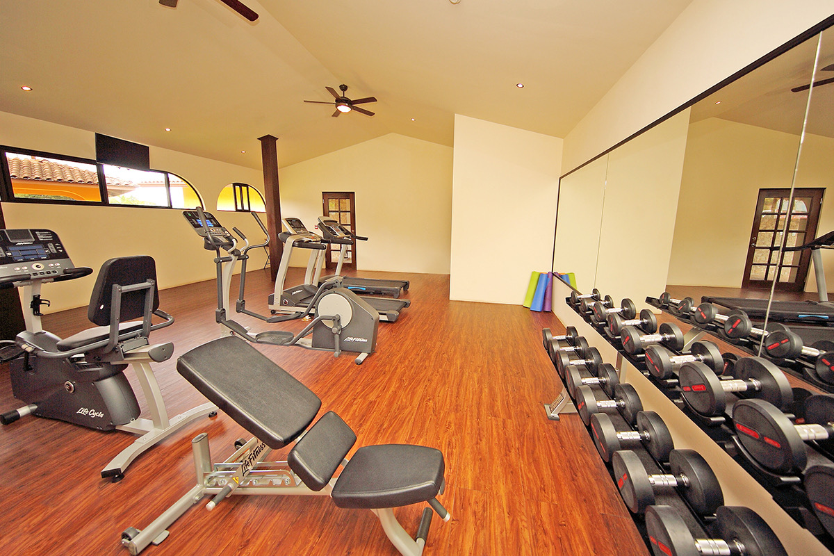 Fitness center at Los Establos Boutique Resort