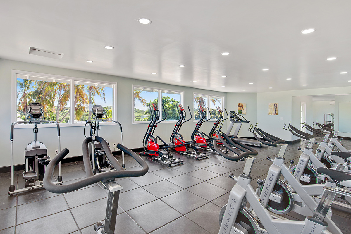 Fitness center at Pineapple Beach Club Antigua