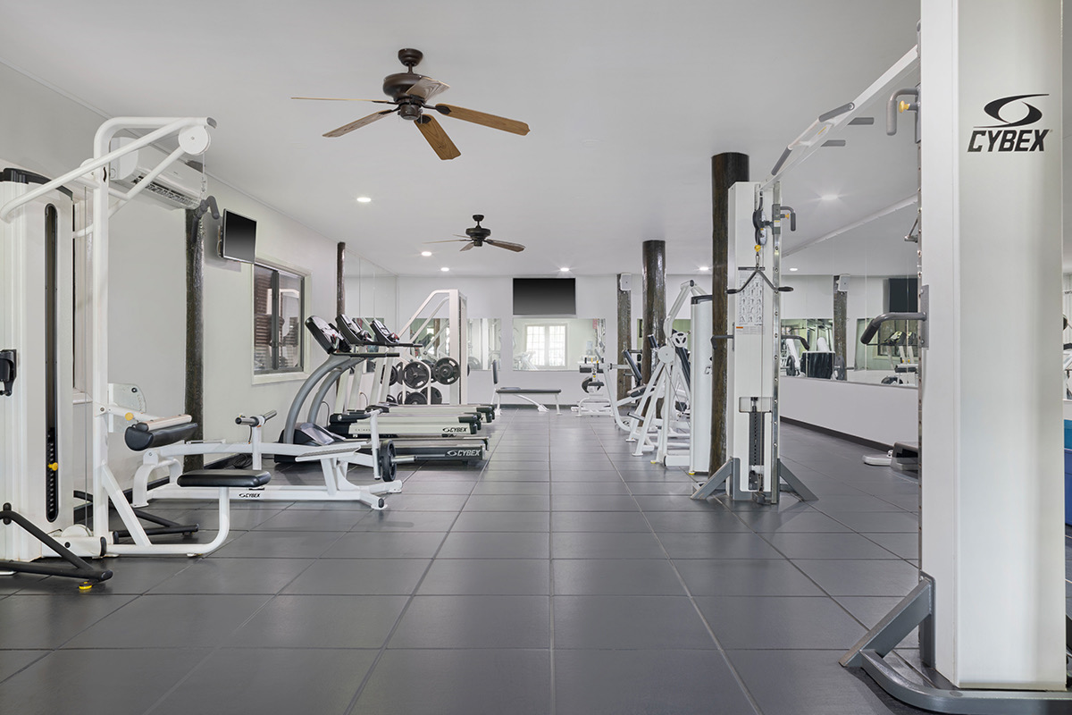 Fitness center at The Verandah Antigua